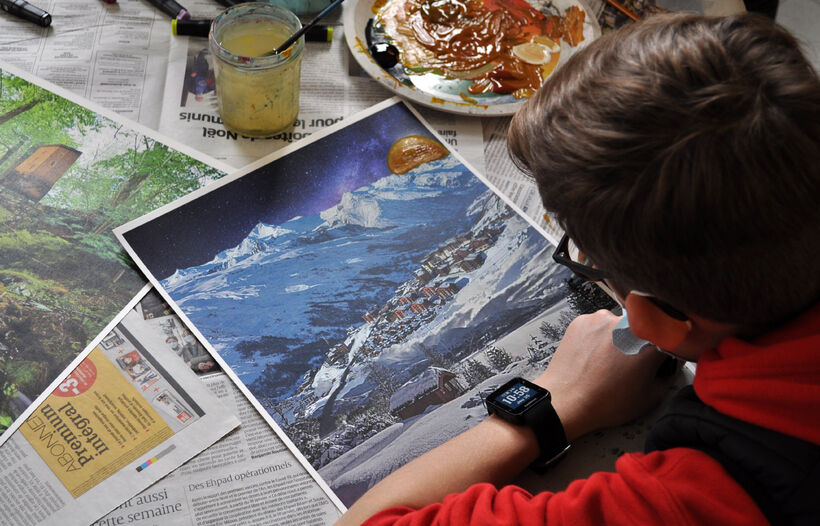 Vacances oubliées ? images romancées